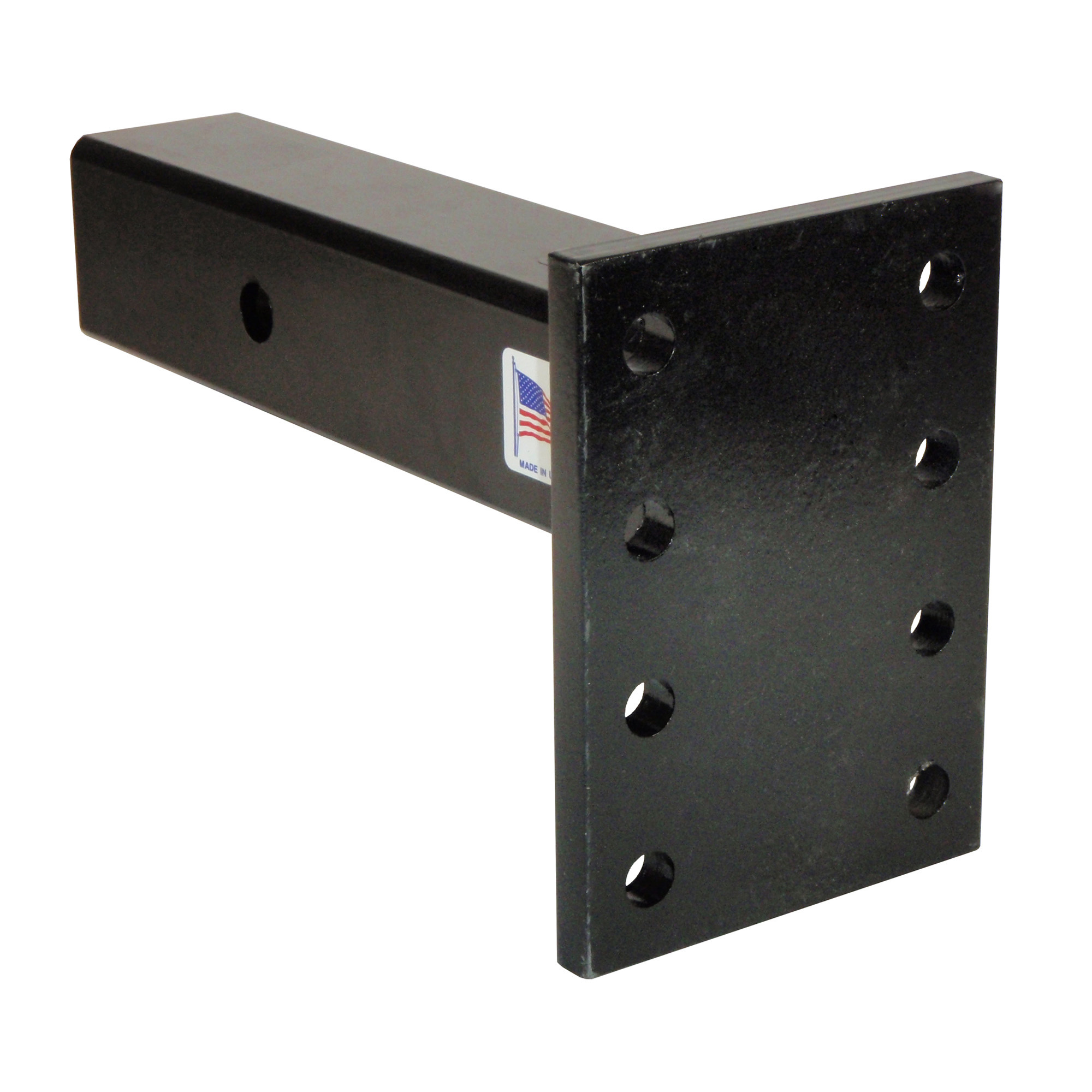 Rigid Hitch, Pintle Mount, Hollow Shank, Fits Receivers 2-1/2 in, Model# RPM-825
